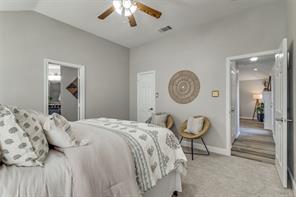 Indulge in the spa-like luxury of the beautifully updated primary bathroom.