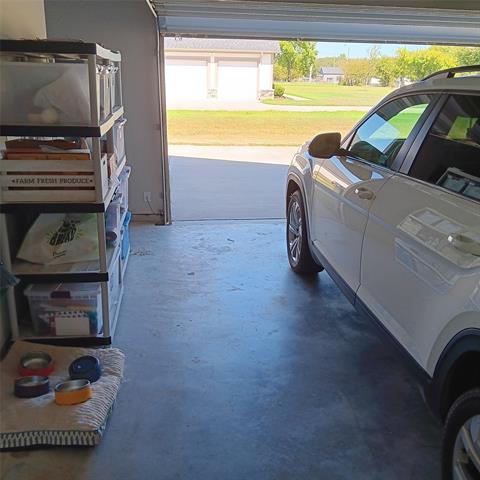 Sunset view from back of house